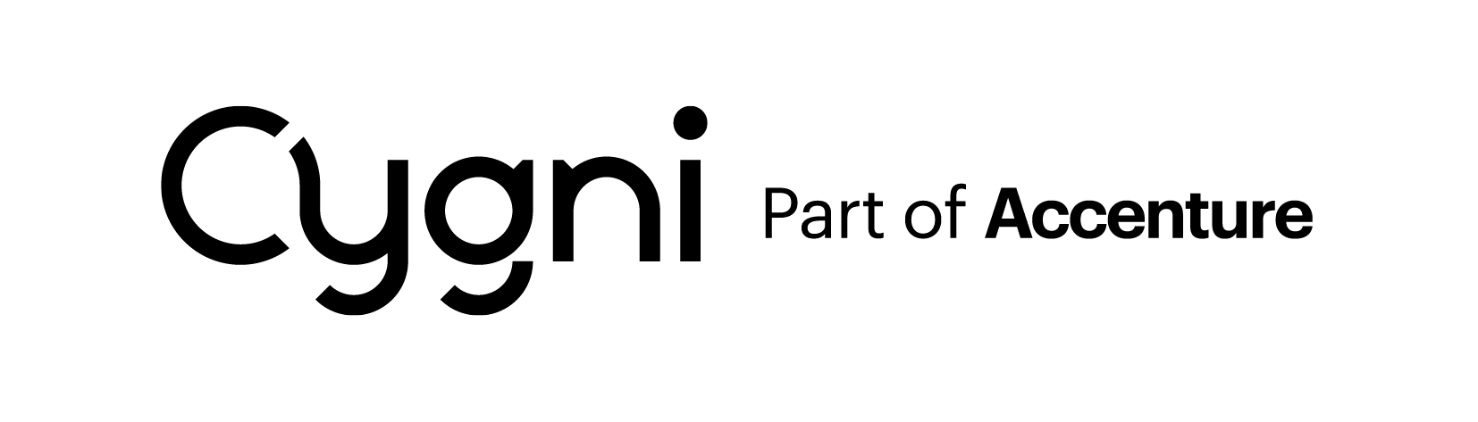 Alternativ logotyp för Cygni, part of Accenture